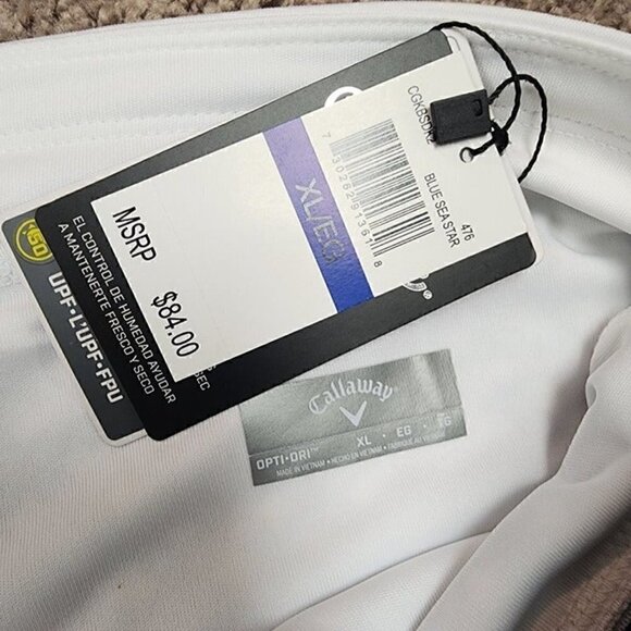 Callaway TrueSculpt Women's Tennis Skort Golf Skirt Blue Sea Star - Size XL - Picture 7 of 12